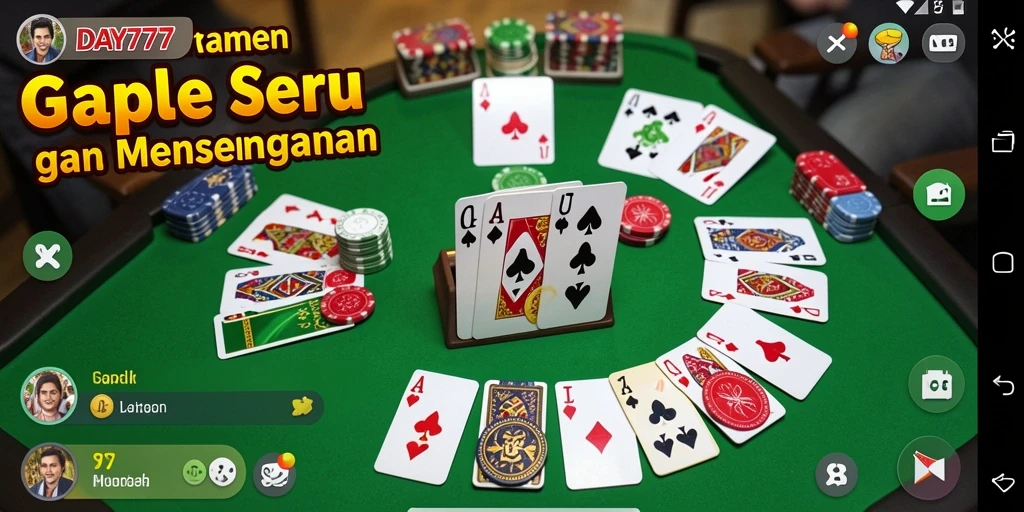 Tampilan gameplay dari DAY777 yang seru dan penuh strategi.