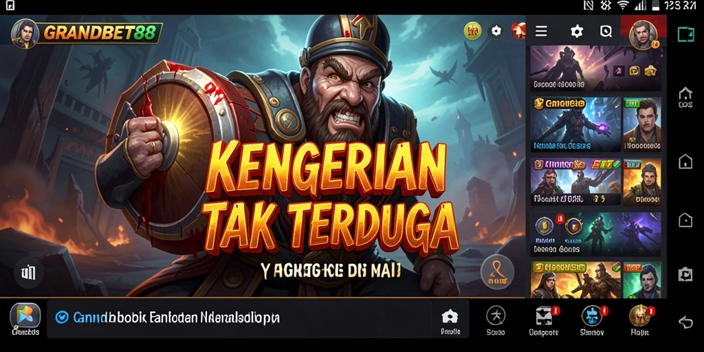 Gameplay menegangkan di dunia horror yang gelap dan misterius.