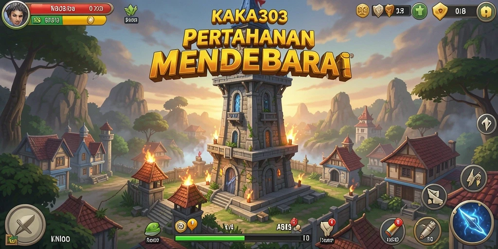 Gameplay seru KAKA303 di Tower Defense dengan grafis menawan.