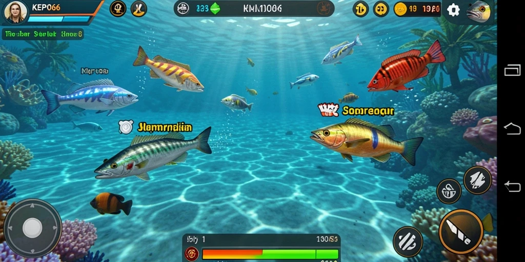 Tampilan gameplay KEPO66 saat menembak ikan yang mengasyikkan.