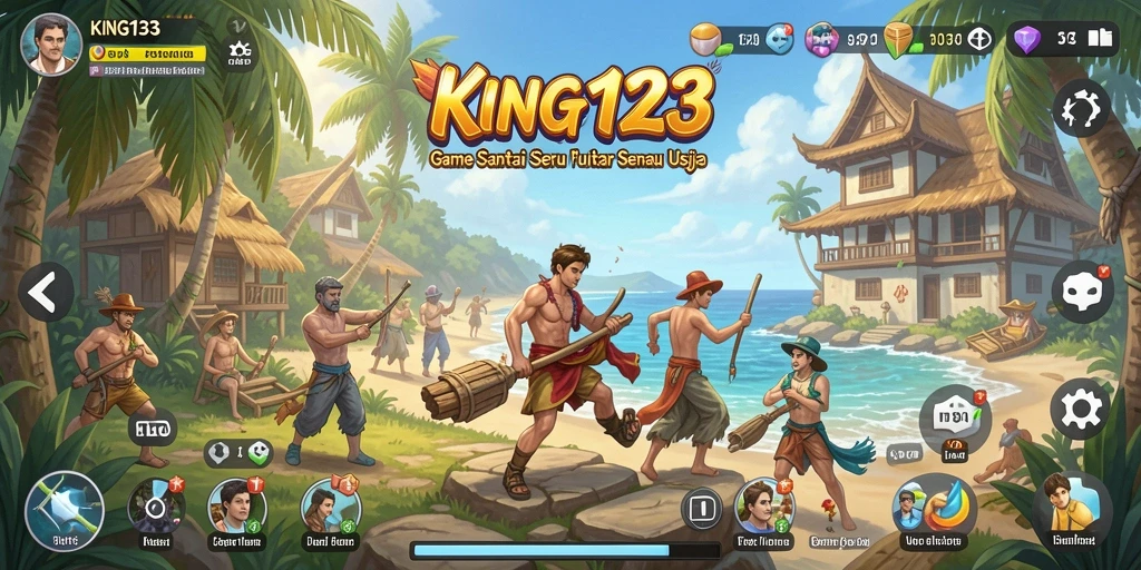Tangkapan layar dari gameplay KING123 yang seru dan menantang.