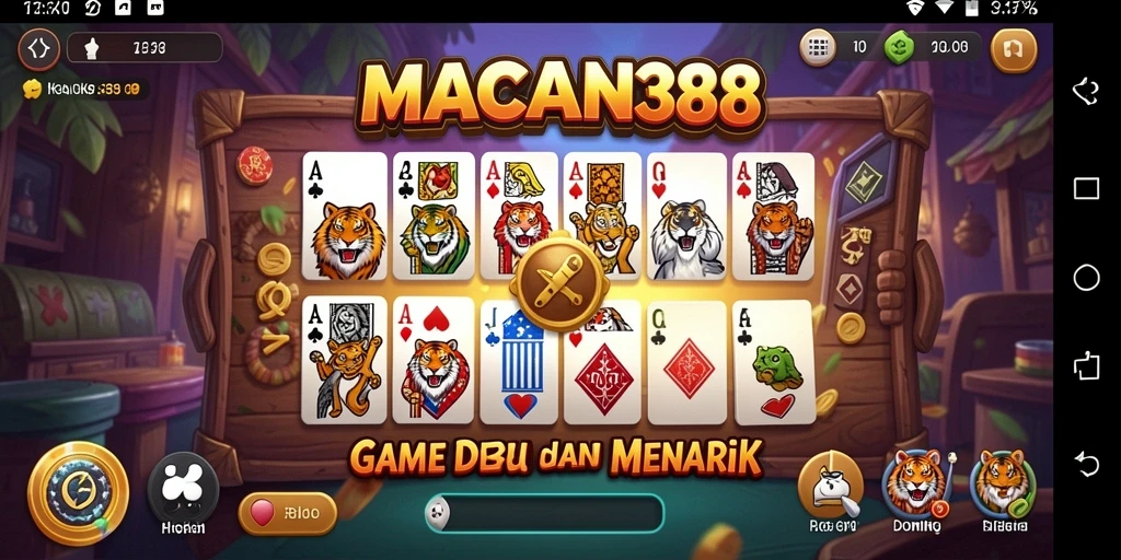 Screenshot gameplay Domino yang seru dan interaktif.
