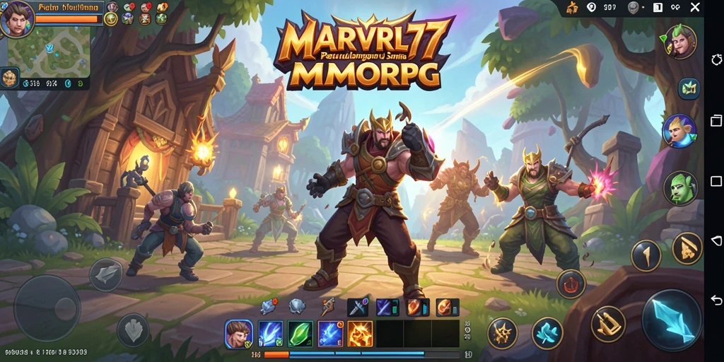 Tampilan gameplay <strong>MARVRL77</strong> yang menggugah semangat petualangan.