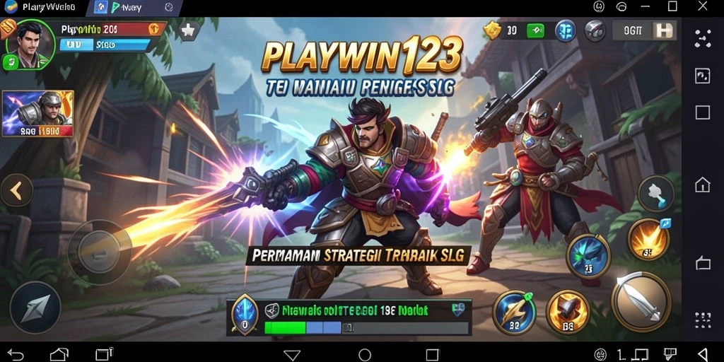 Tangkapan layar utama PLAYWIN123 menampilkan pertempuran strategis yang mendebarkan.