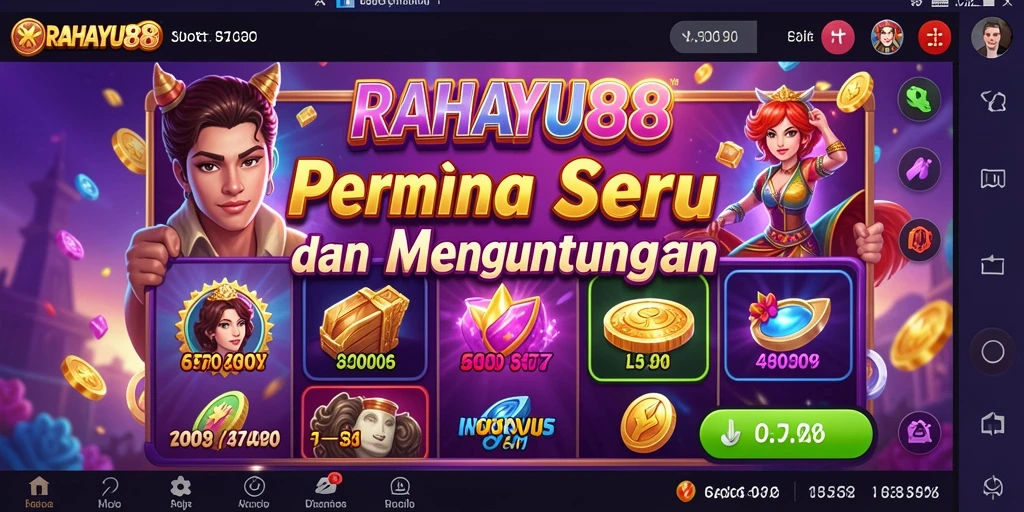 Gameplay seru dan grafik menarik di RAHAYU88.