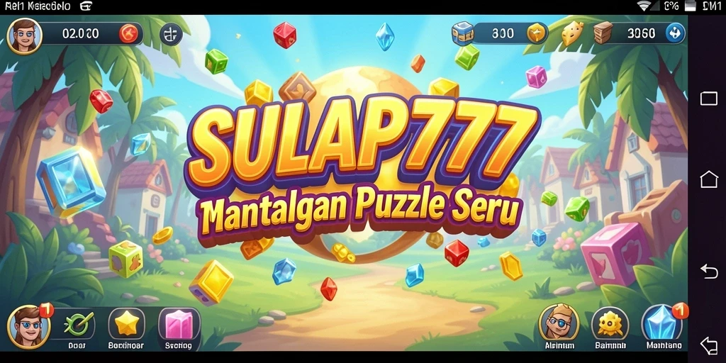 Tampilan gameplay SULAP777 dengan teka-teki yang menantang.