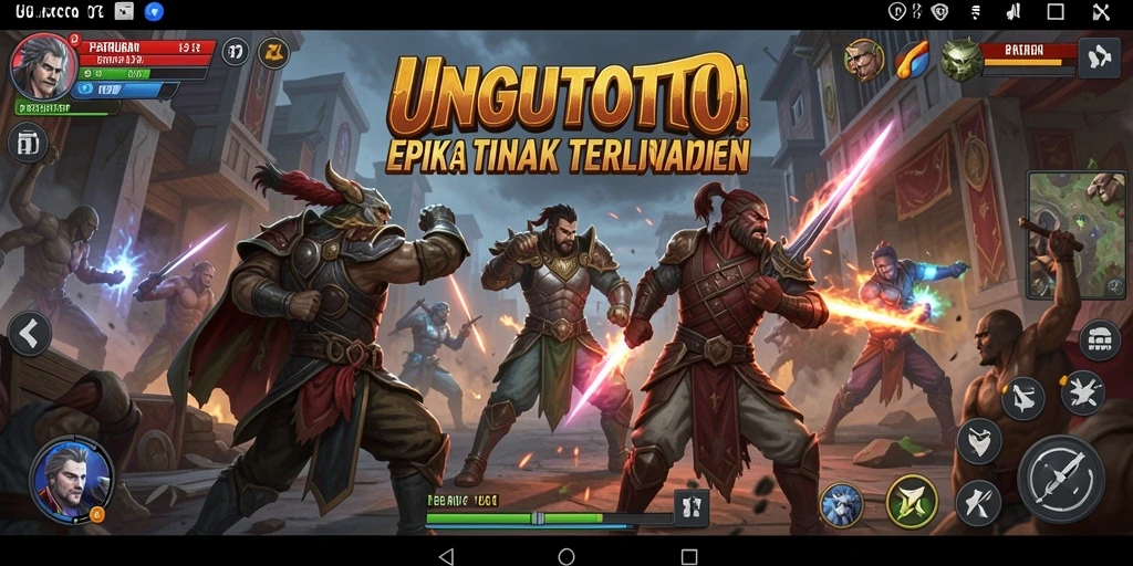 Tampilan dinamis pertarungan seru di UNGUTOTO.